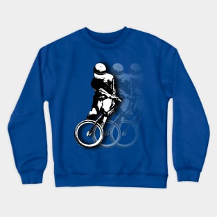 BMX 80s style cross up old school BMX Crewneck Sweatshirt